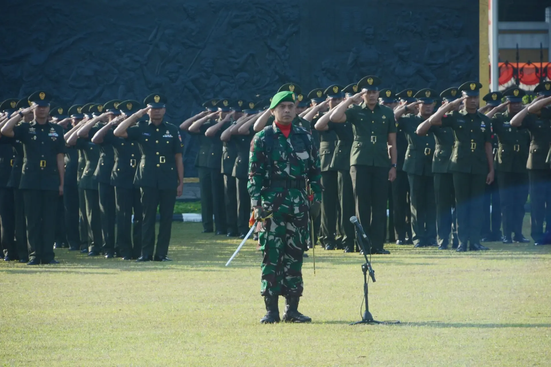 Upacara HUT RI Ke-80, Kasdam IV/Dip: Momentum Perkuat Dedikasi dan Cinta Tanah Air